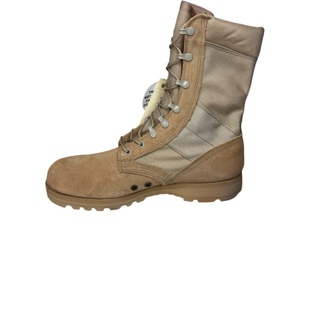 NEW Army Combat Boots Hot Weather Color Dessert Tan Size 12 R Medium Width - Picture 4 of 12